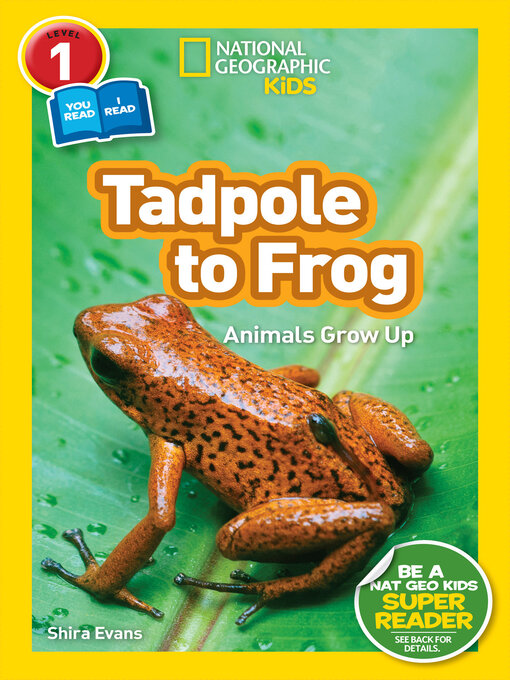 Title details for Tadpole to Frog (National Geographic Kids Readers, Level 1/Co-Reader) by Shira Evans - Wait list